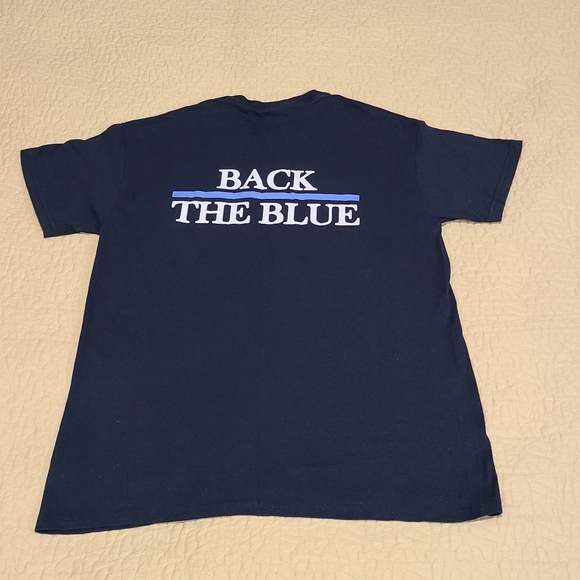 Back The Blue T shirt size M - Picture 2 of 4